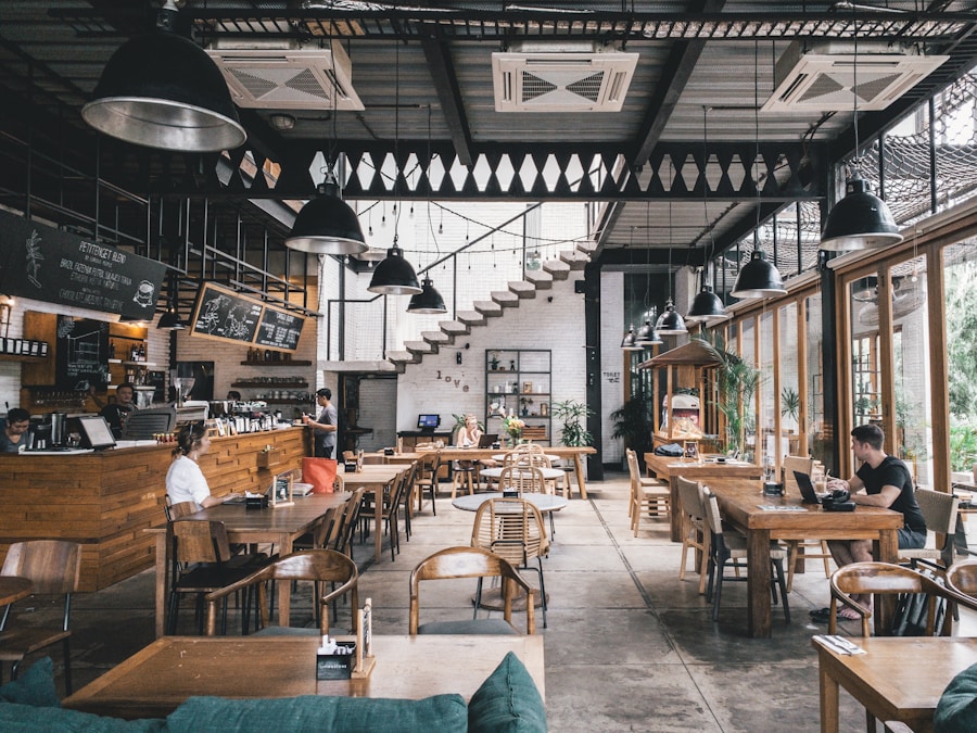 Restaurant interior